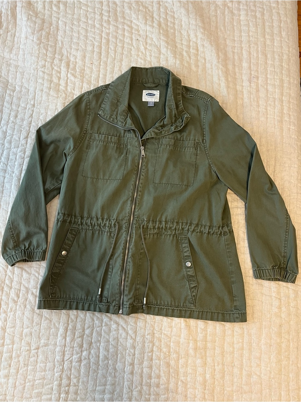 Old Navy Olive Green Utility Jacket - Women size 1X